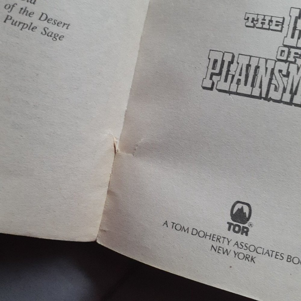 The Last Of The Plainsmen By Zane Grey Vintage 1994 Paperback Book - Picture 10 of 13